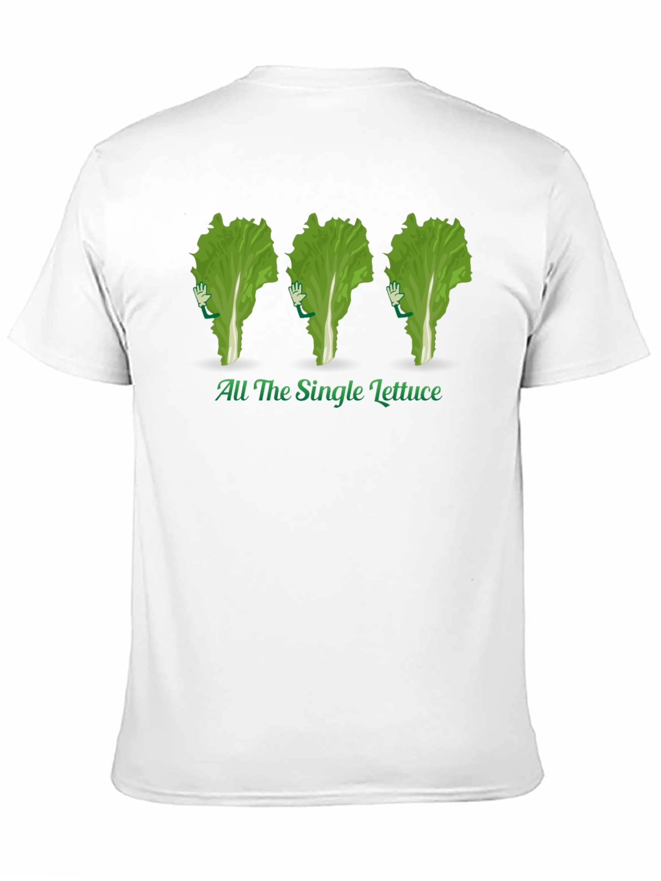 All The Single Lettuce T-Shirt - Black