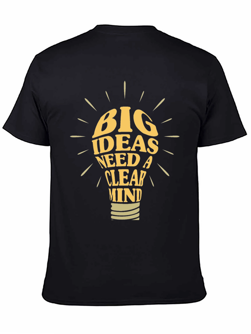 Big Ideas T-Shirt: Clear Mind Graphic Tee