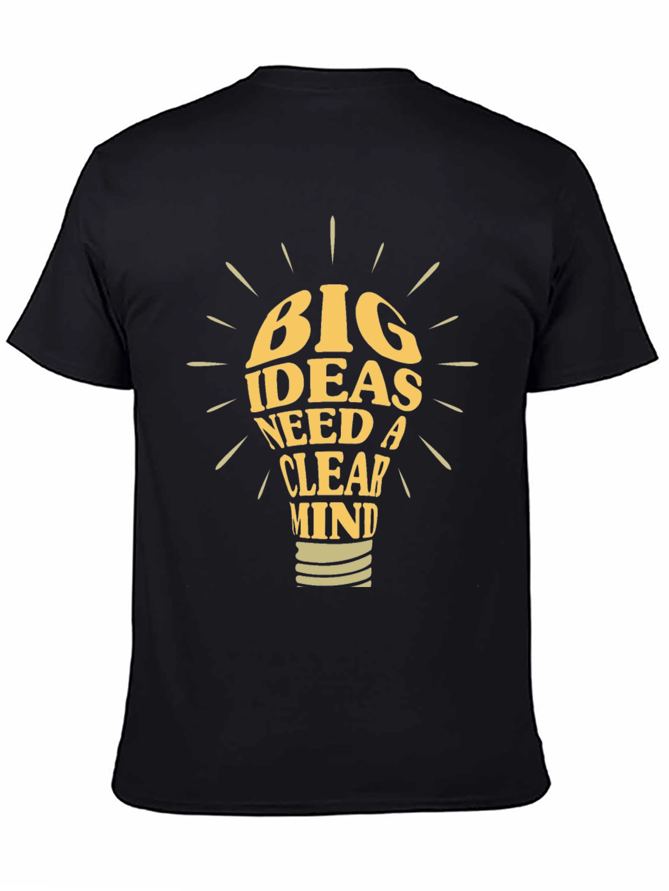 Big Ideas T-Shirt: Clear Mind Graphic Tee