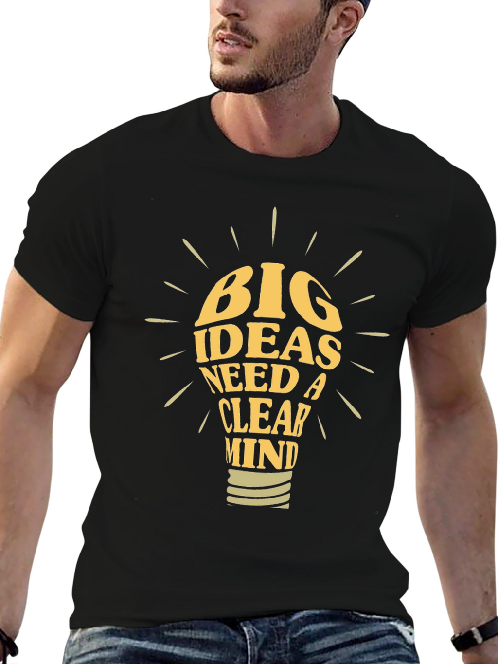 Big Ideas T-Shirt: Clear Mind Graphic Tee