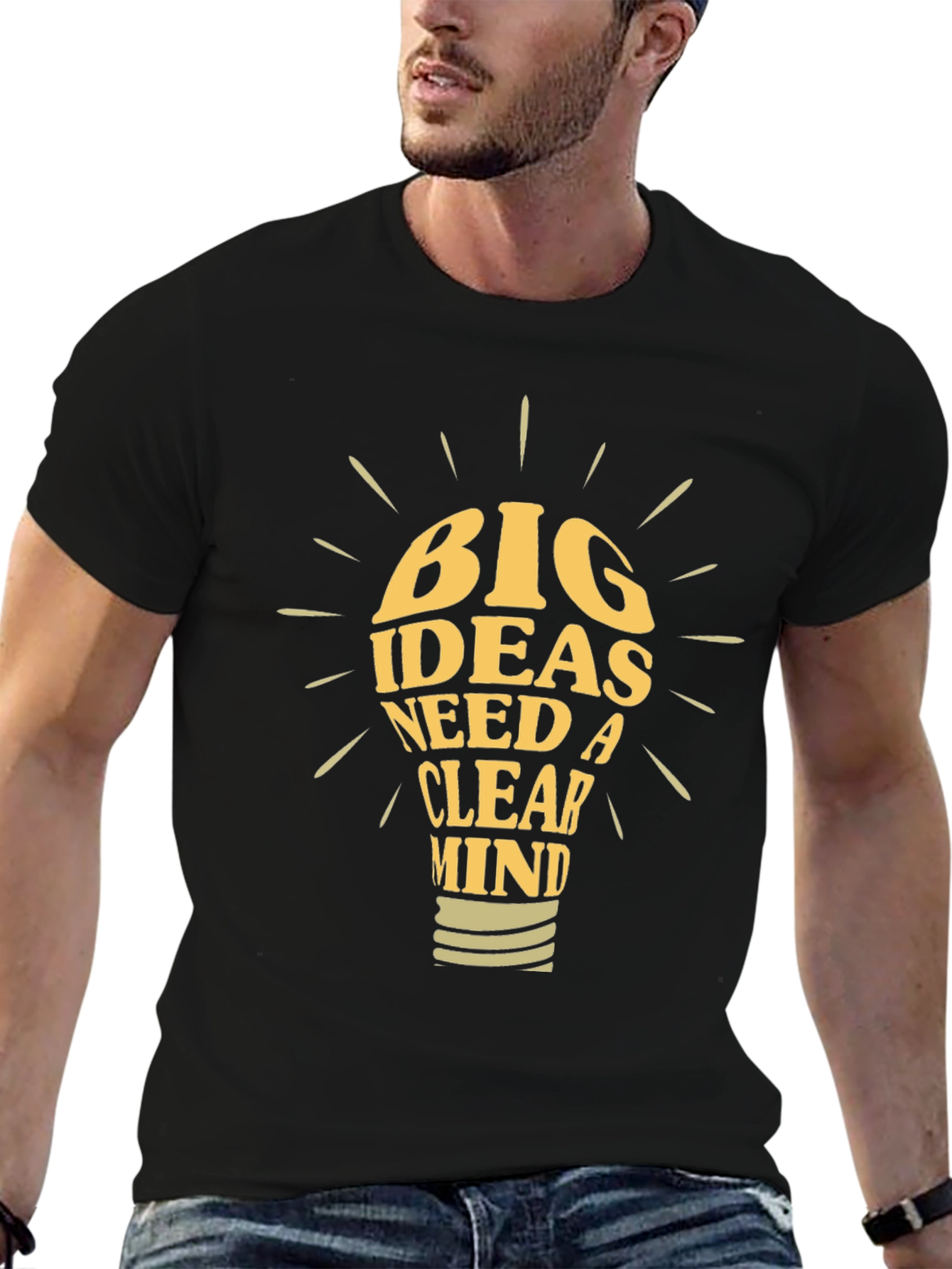 Big Ideas T-Shirt: Clear Mind Graphic Tee