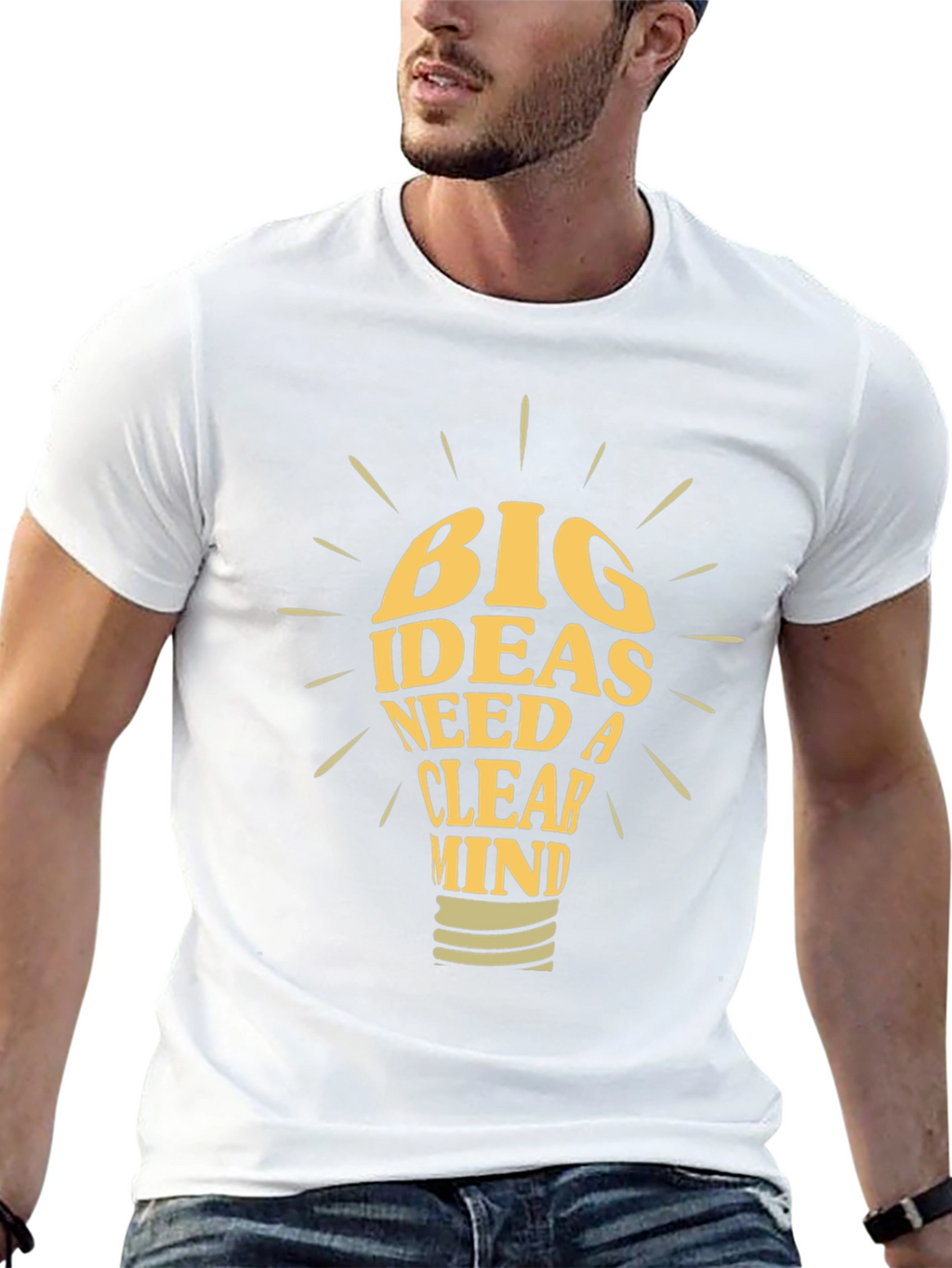 Big Ideas T-Shirt: Clear Mind Graphic Tee