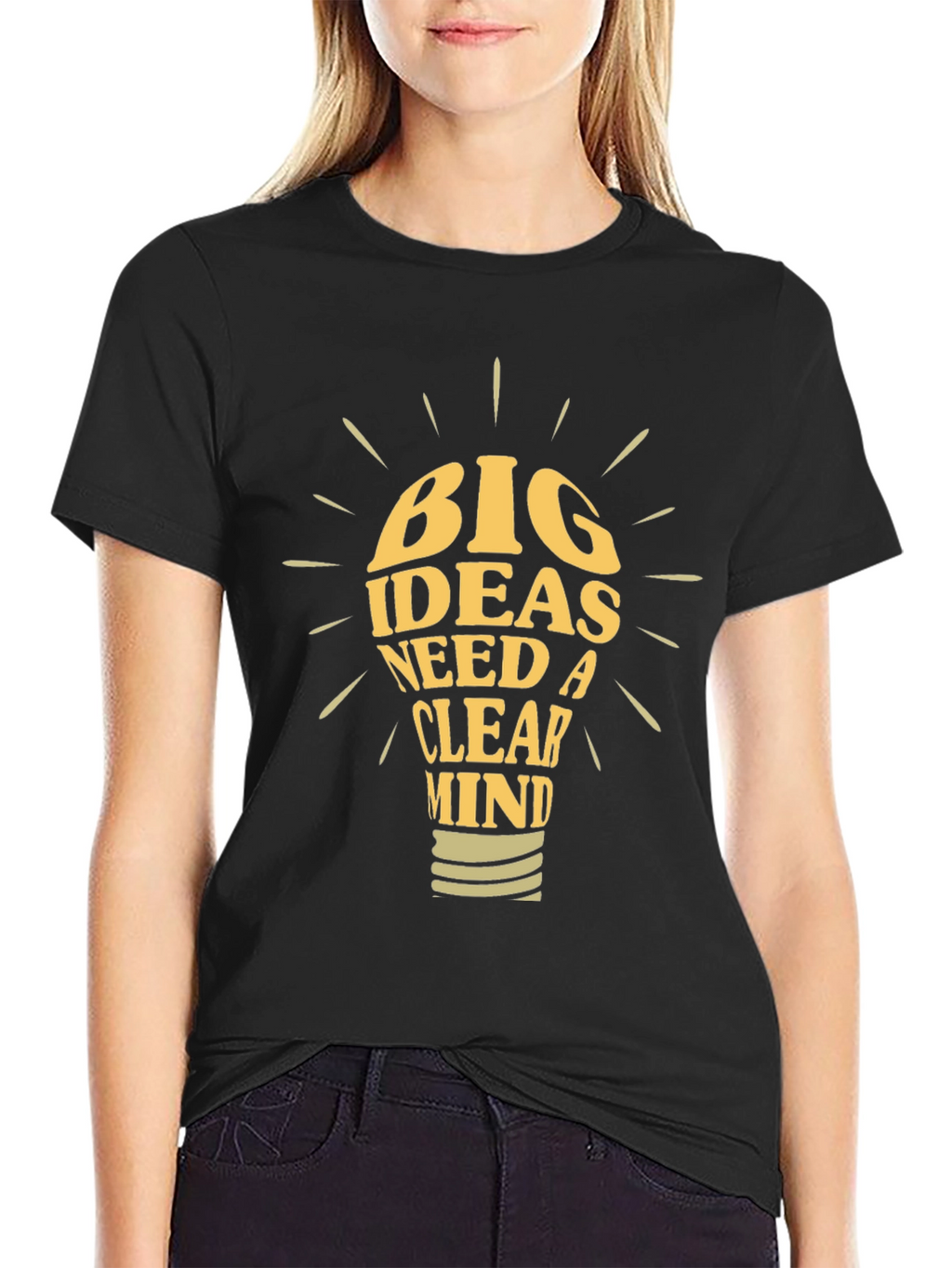 Big Ideas T-Shirt: Clear Mind Graphic Tee