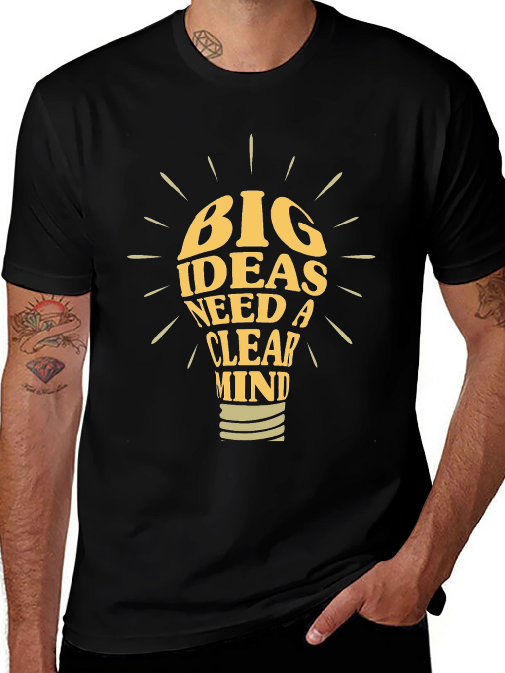 Big Ideas T-Shirt: Clear Mind Graphic Tee