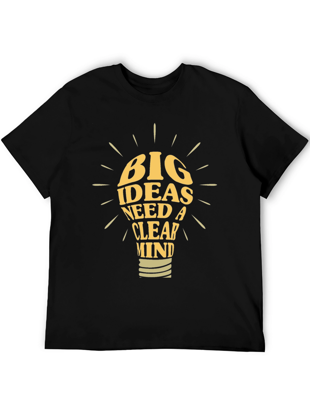 Big Ideas T-Shirt: Clear Mind Graphic Tee