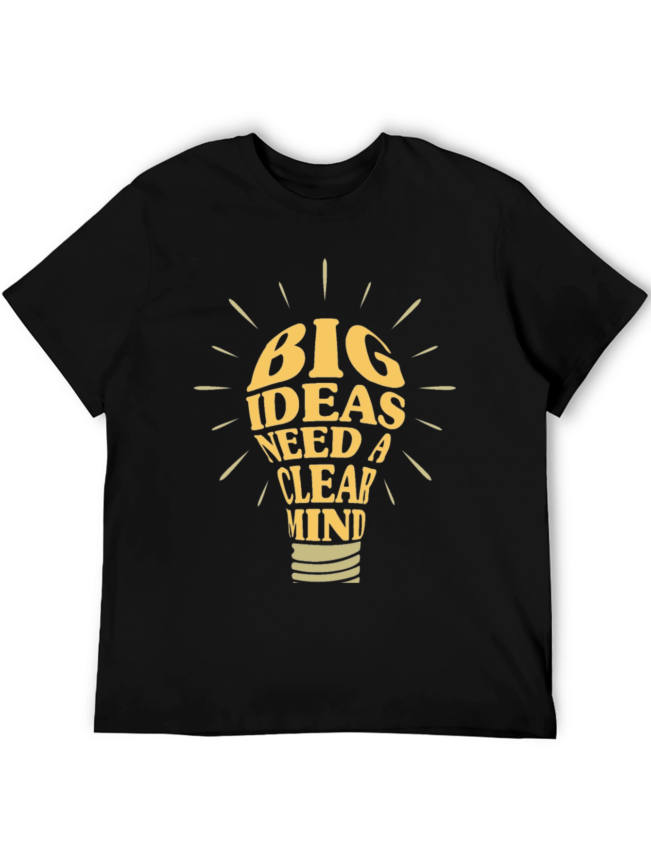 Big Ideas T-Shirt: Clear Mind Graphic Tee