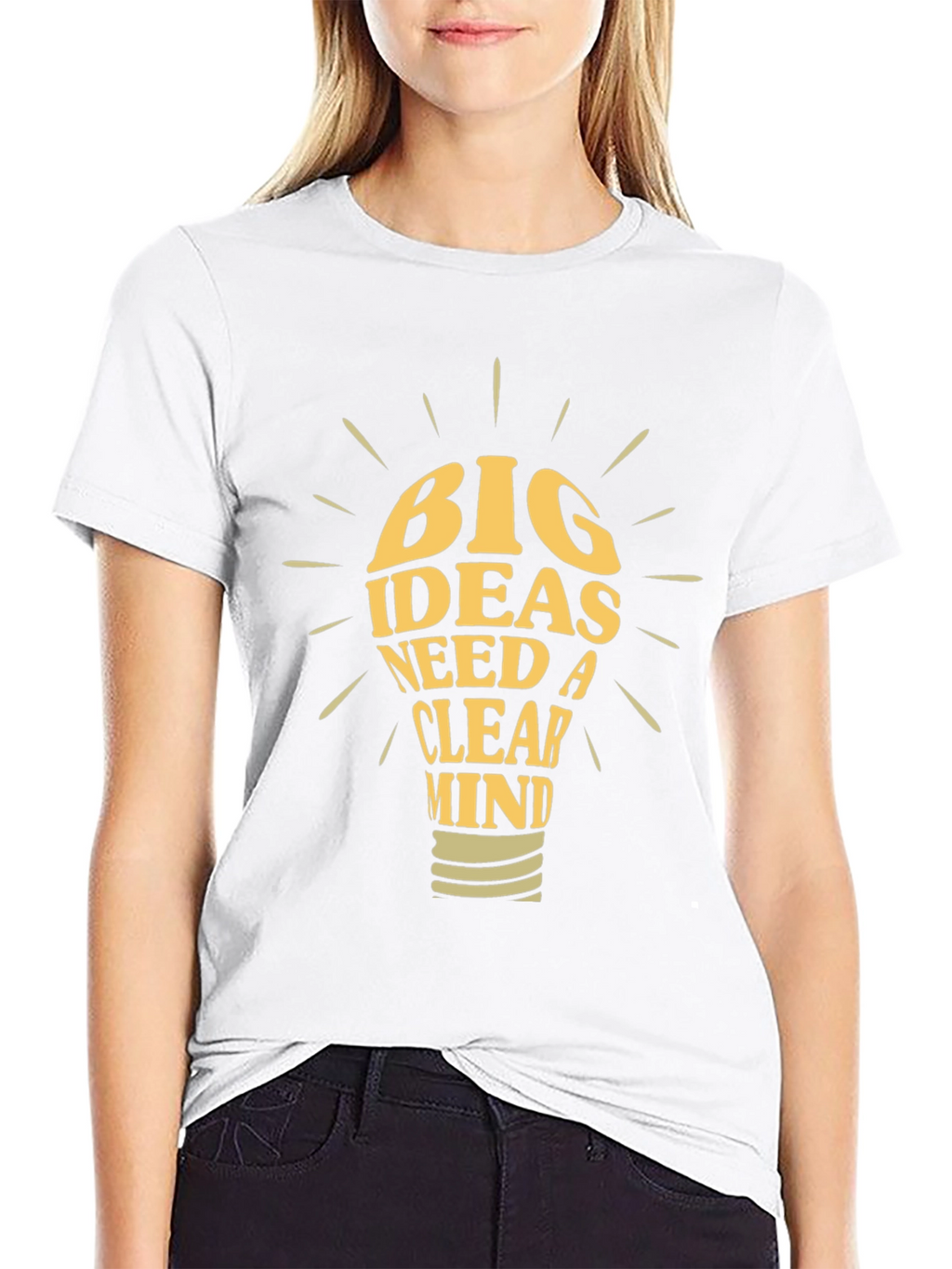 Big Ideas T-Shirt: Clear Mind Graphic Tee