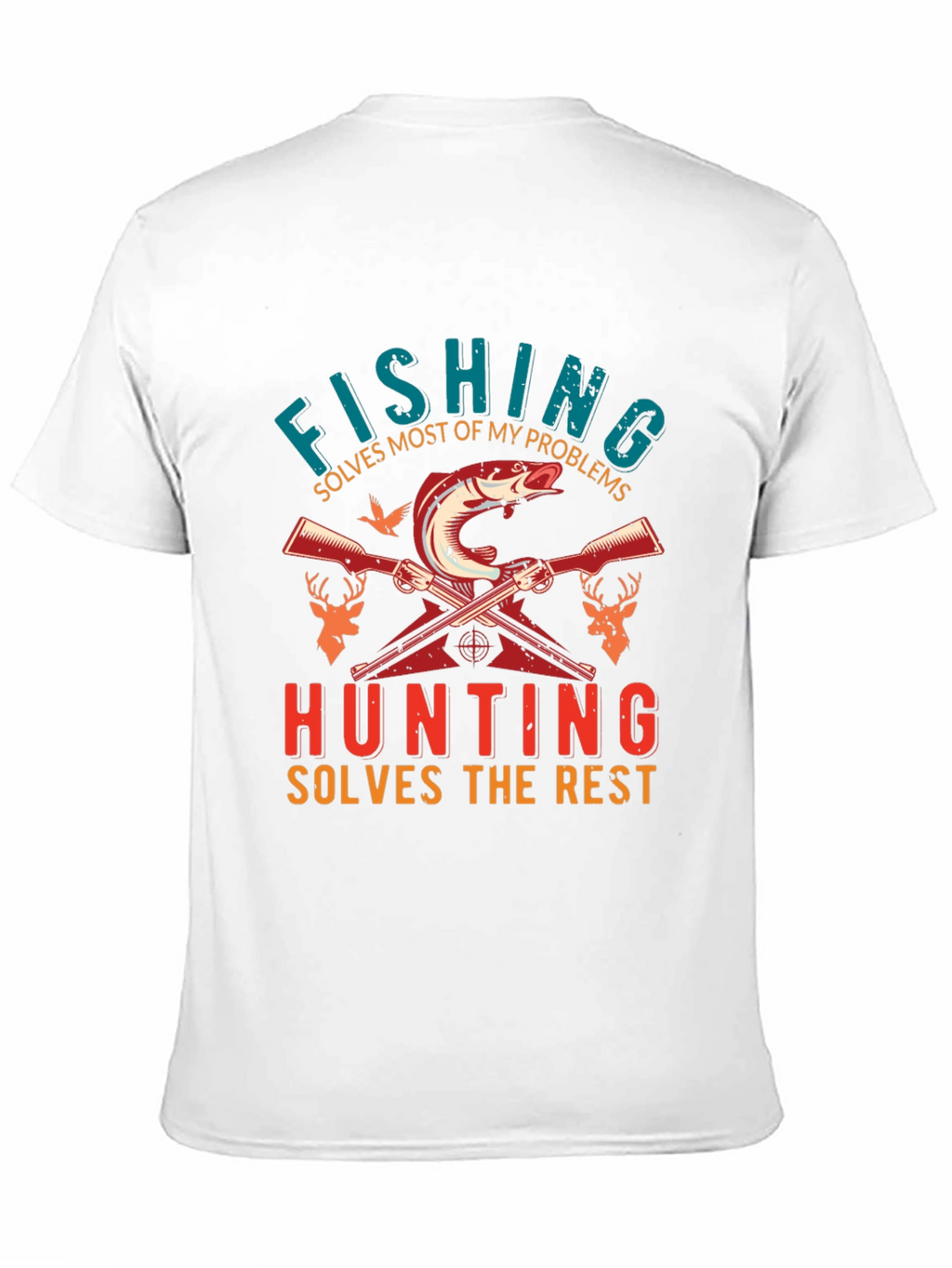 Fishing and Hunting Graphic Tee