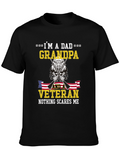 Im a Dad Grandpa Veteran T-Shirt