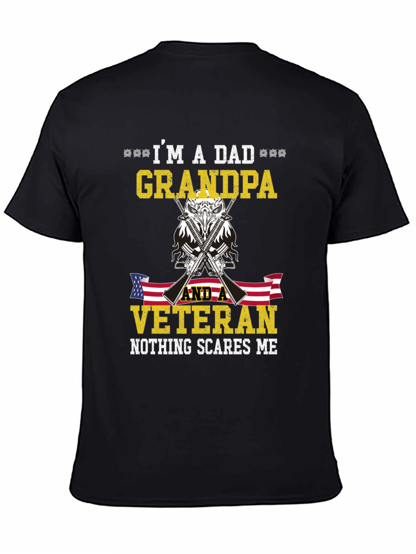 Im a Dad Grandpa Veteran T-Shirt