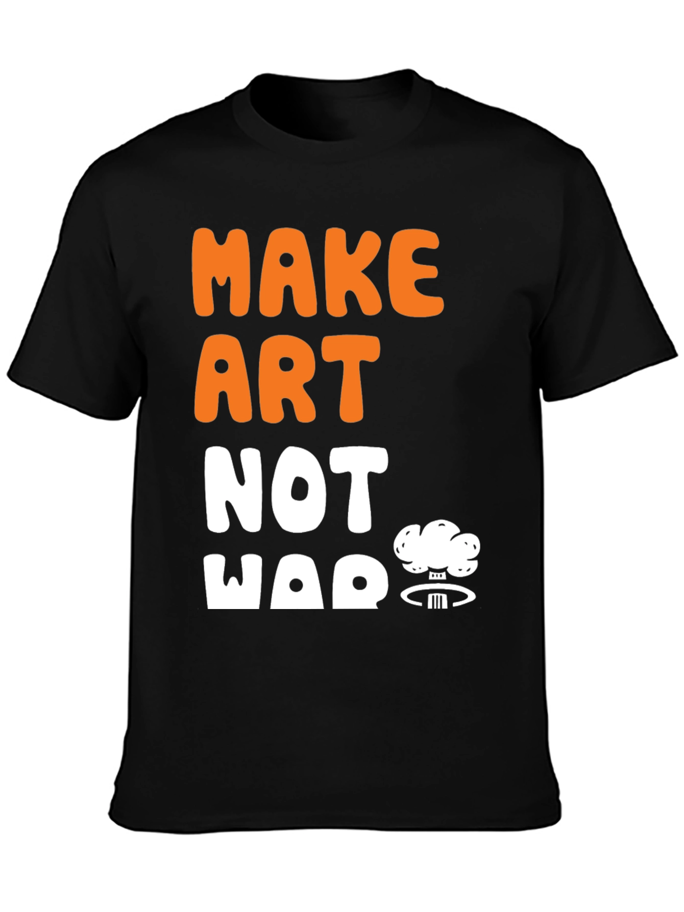 Make Art Not War Graphic T-Shirt