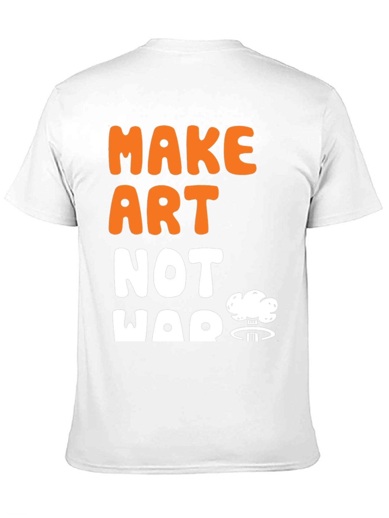 Make Art Not War Graphic T-Shirt