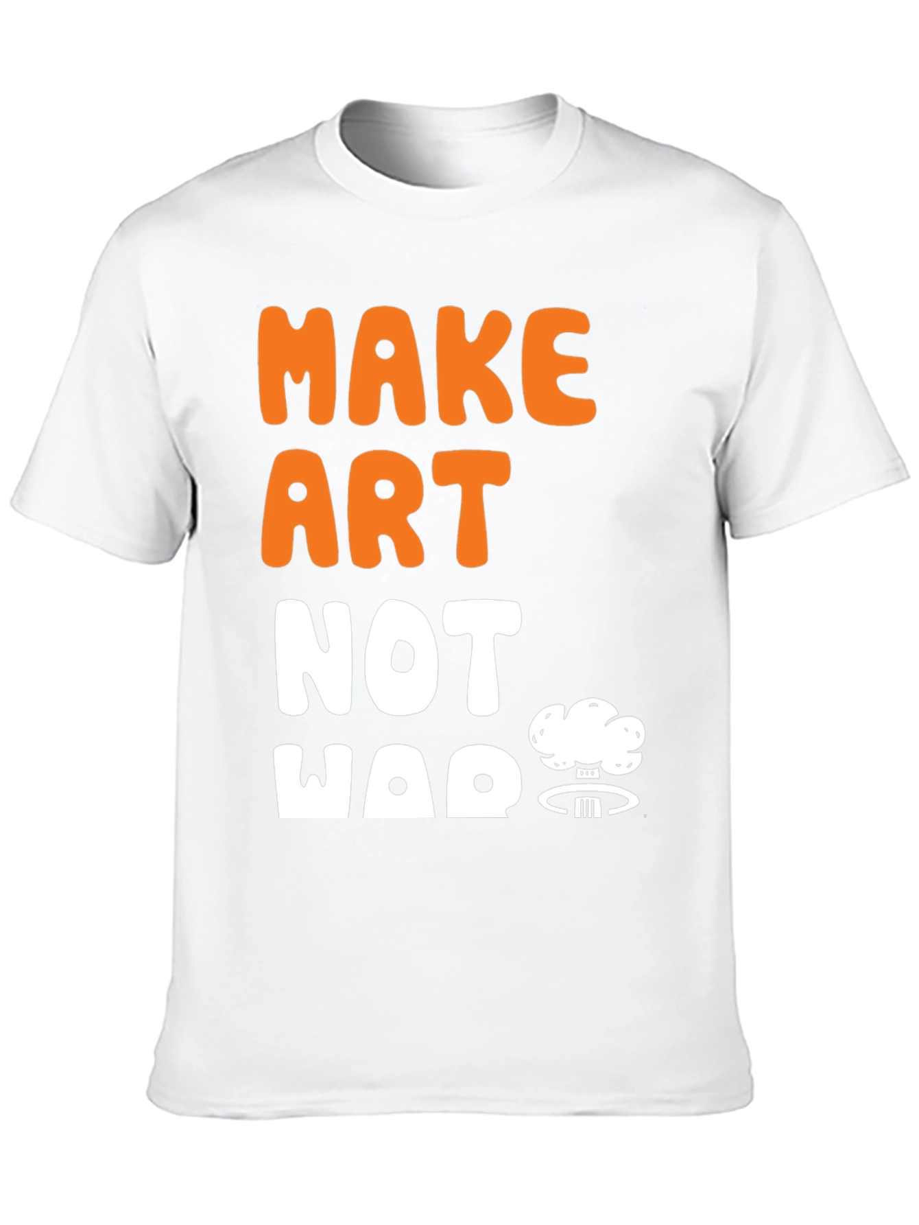 Make Art Not War Graphic T-Shirt