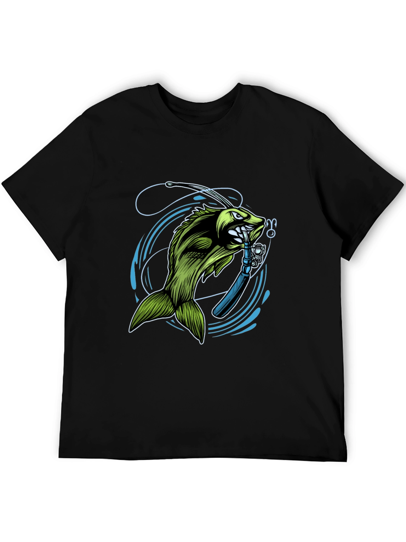 Bass Fishing T-Shirt - Graphic Tee for Anglers