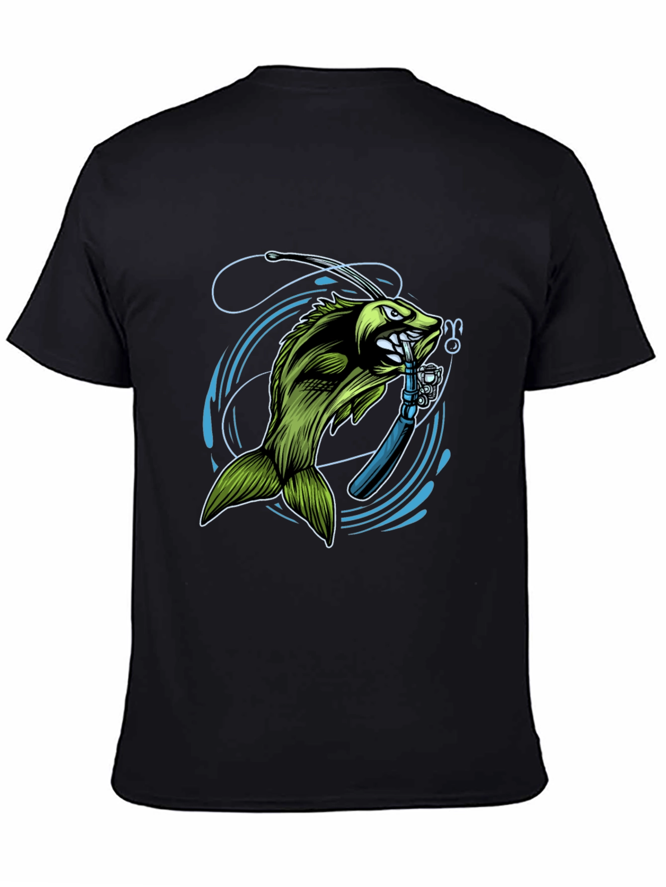 Bass Fishing T-Shirt - Graphic Tee for Anglers