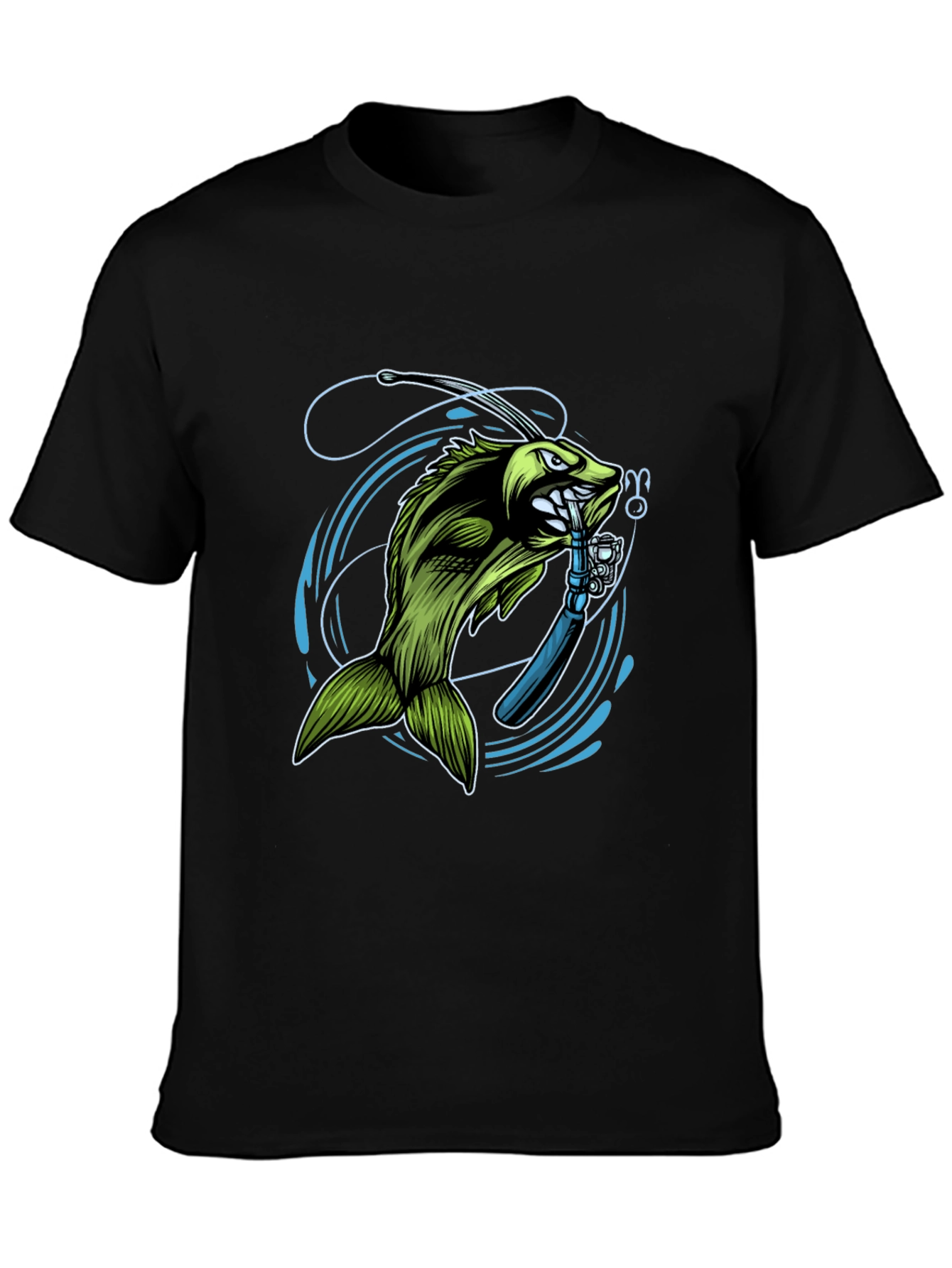 Bass Fishing T-Shirt - Graphic Tee for Anglers