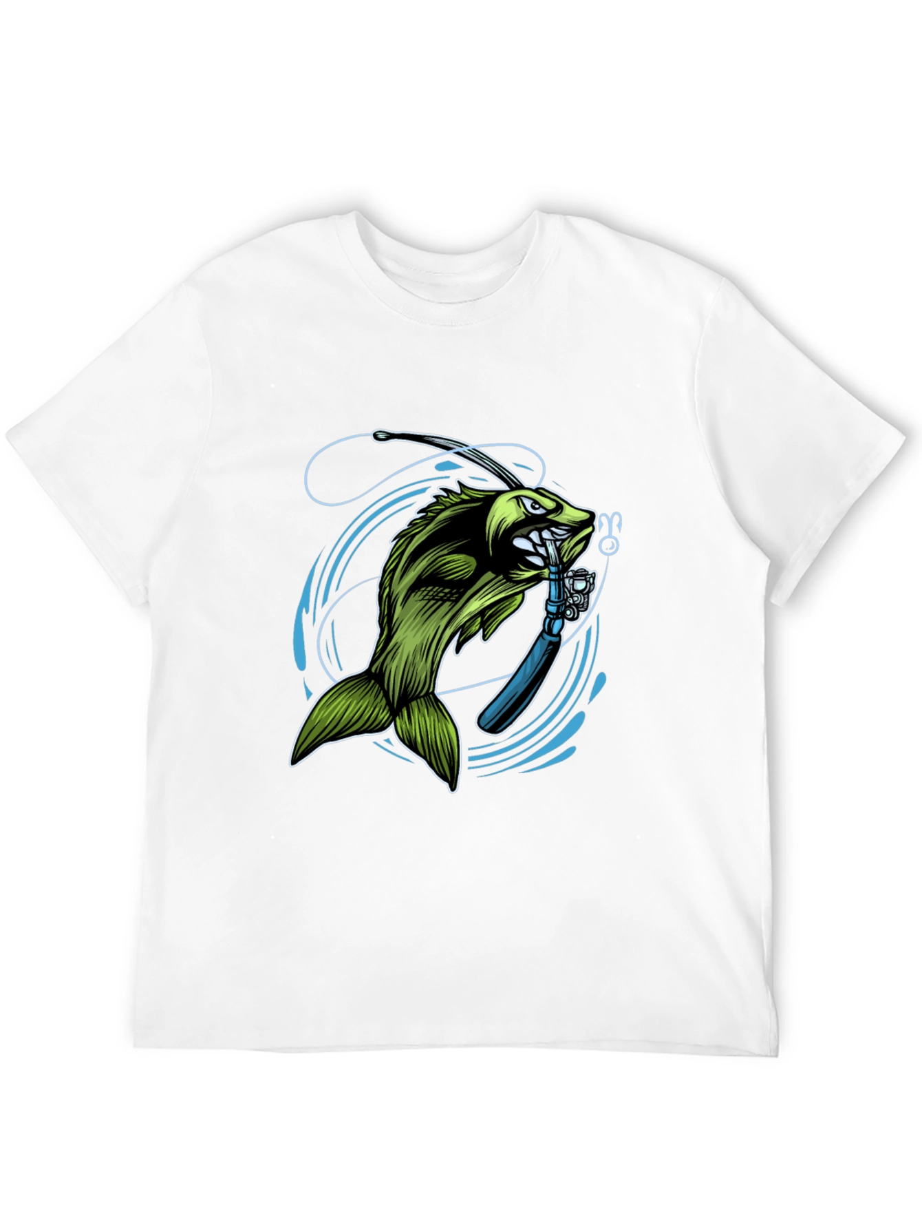 Bass Fishing T-Shirt - Graphic Tee for Anglers
