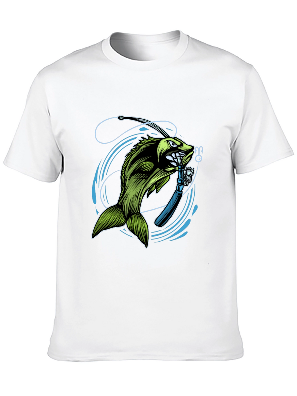 Bass Fishing T-Shirt - Graphic Tee for Anglers