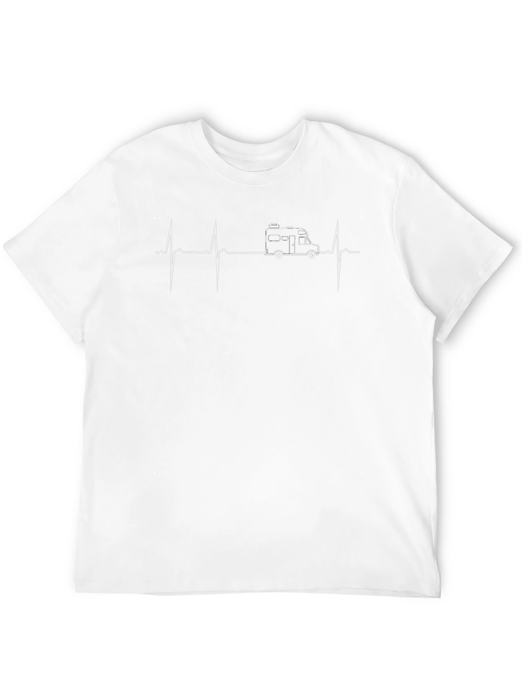 RV Heartbeat T-Shirt - Camper Van Life Tee