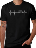 RV Heartbeat T-Shirt - Camper Van Life Tee