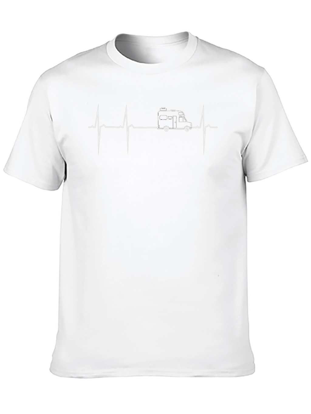 RV Heartbeat T-Shirt - Camper Van Life Tee