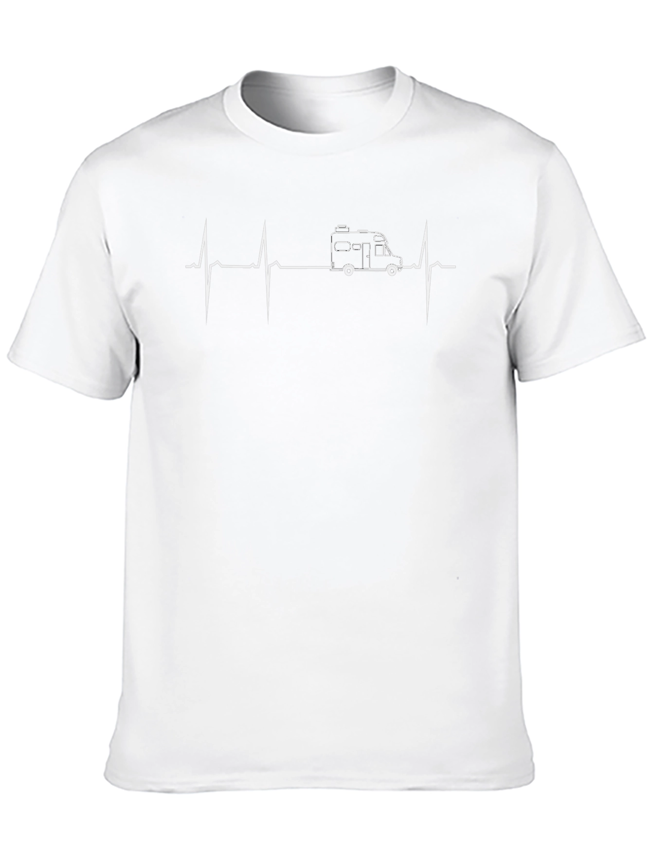 RV Heartbeat T-Shirt - Camper Van Life Tee