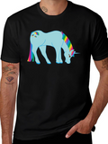 Rainbow Unicorn Graphic T-Shirt