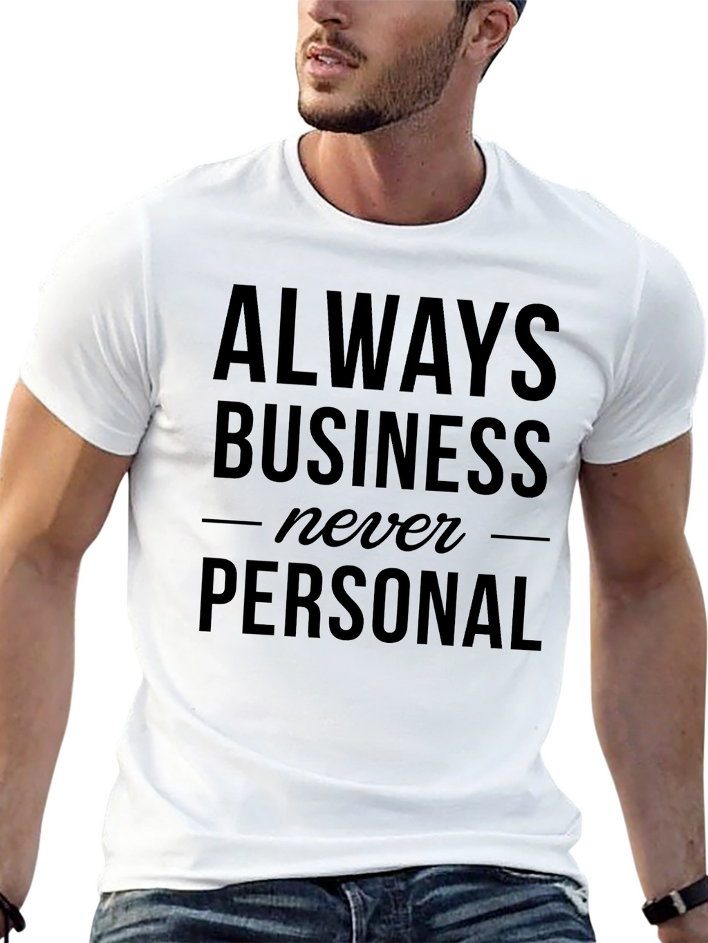 Always Business Never Personal Graphic Tee