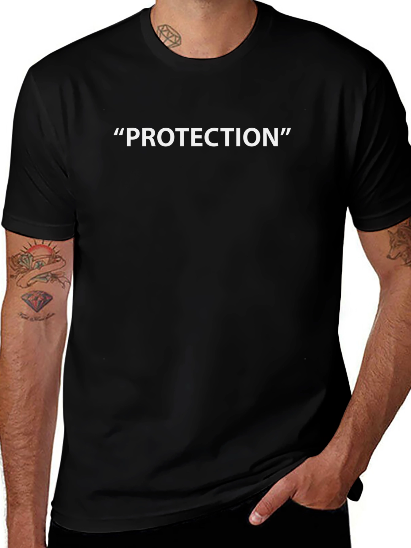 Protection Tee - Bold Statement Shirt