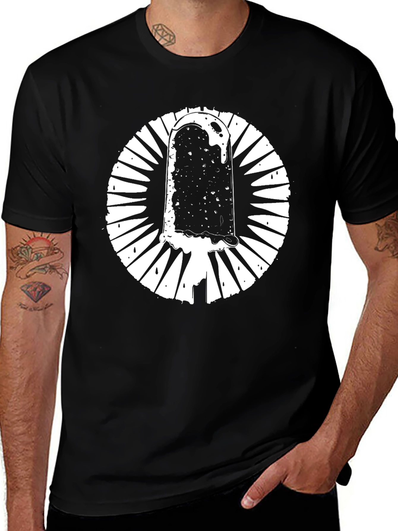 Retro Popsicle Graphic T-Shirt - Cool Summer Vibes
