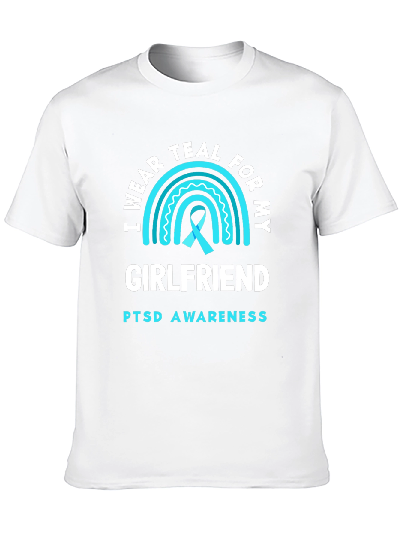 Teal PTSD Awareness T-Shirt