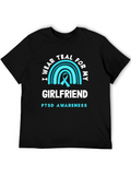 Teal PTSD Awareness T-Shirt