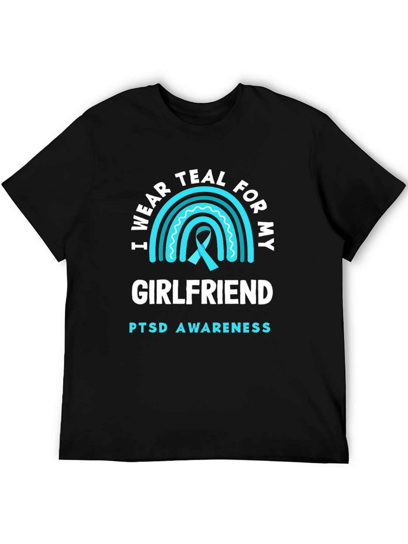 Teal PTSD Awareness T-Shirt