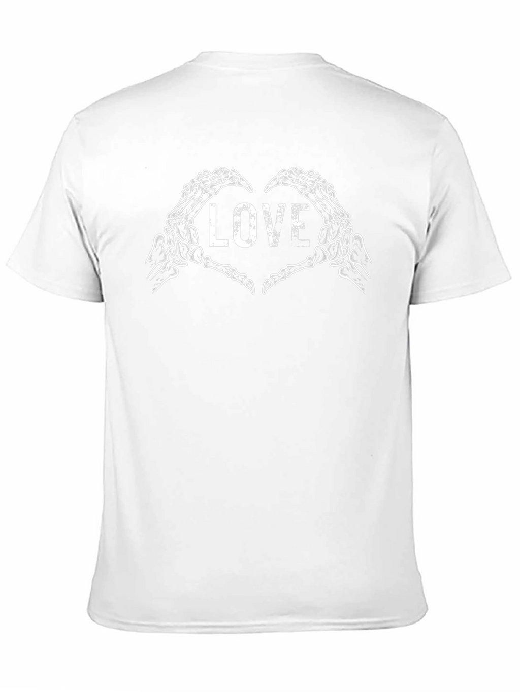 Skeleton Hands Love Graphic T-Shirt
