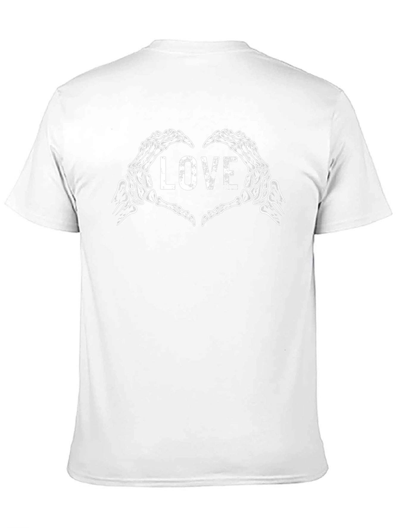 Skeleton Hands Love Graphic T-Shirt