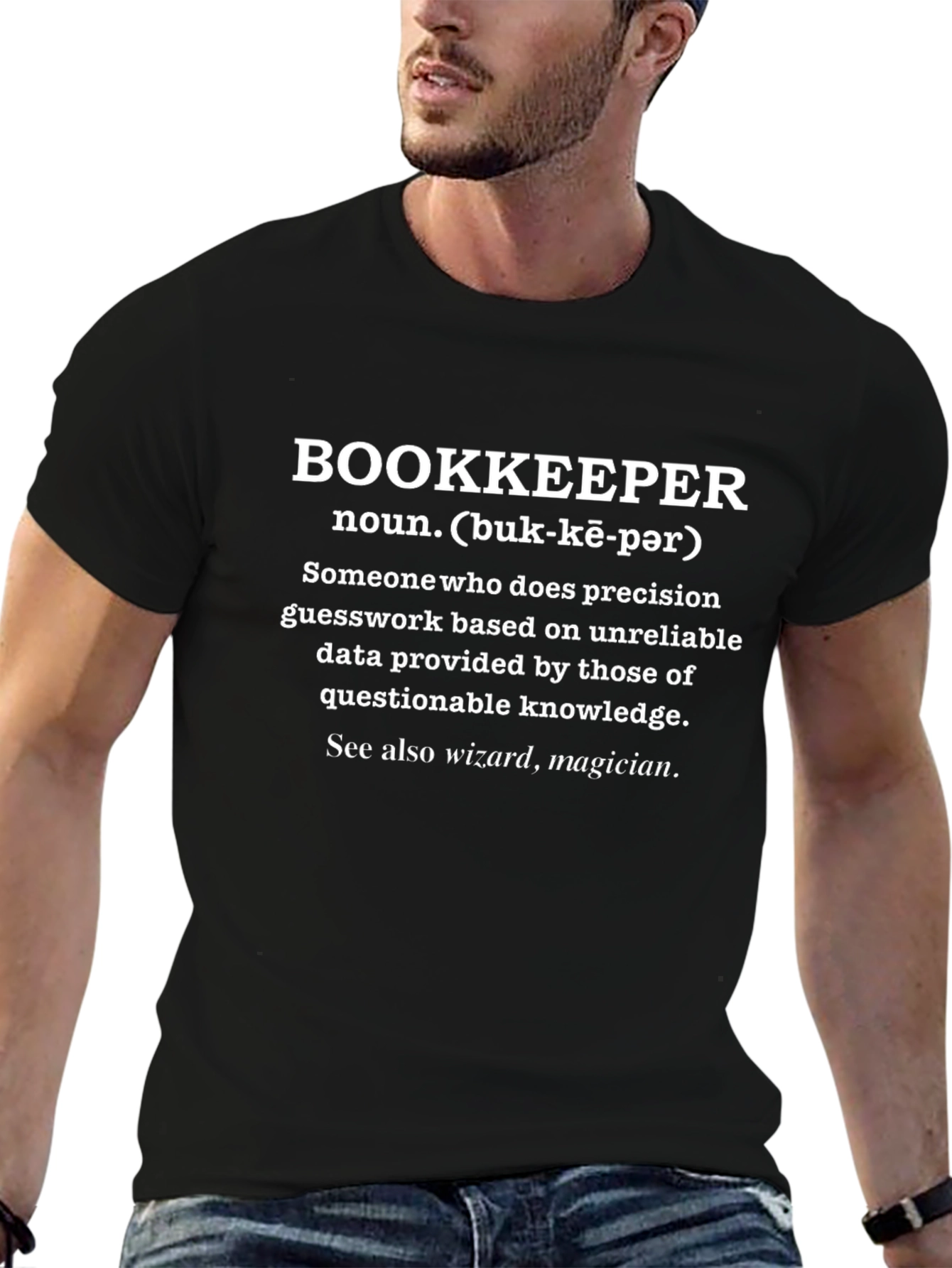 Bookkeeper Definition T-Shirt - Accounting Humor