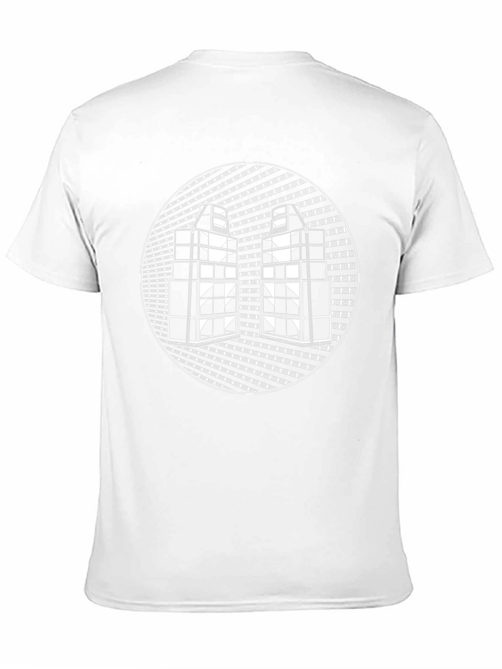 Abstract Speaker Graphic Tee - Black