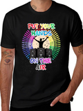 Put Your Hands On The Air Graphic Tee