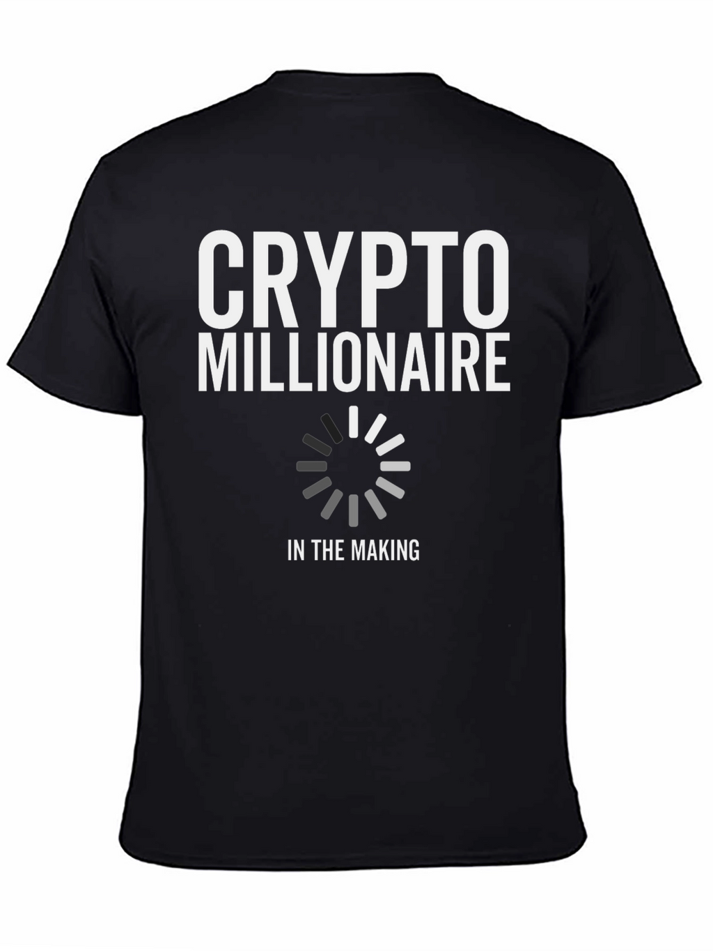 Crypto Millionaire T-Shirt - Black