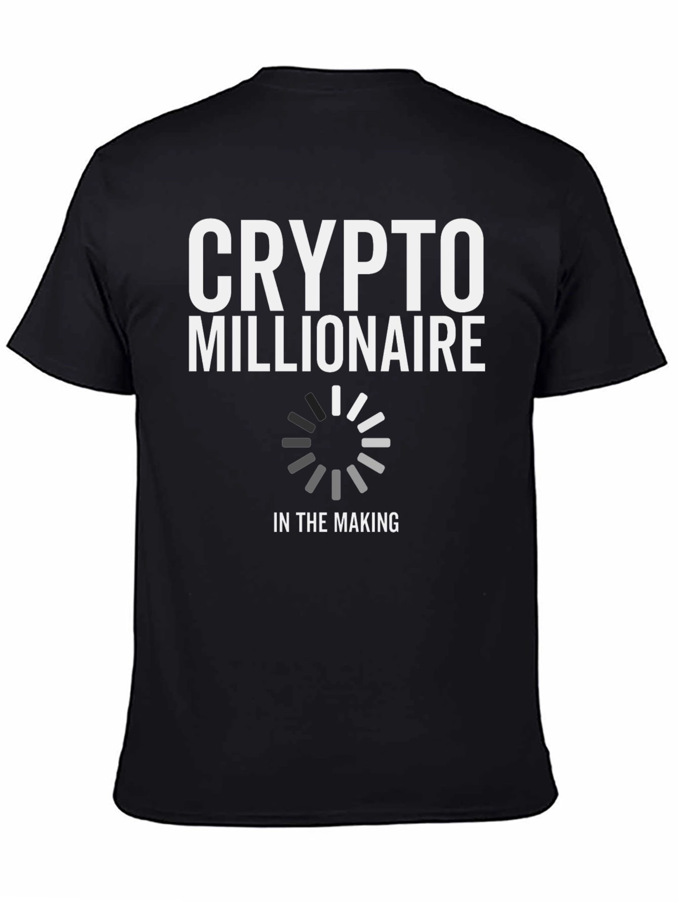Crypto Millionaire T-Shirt - Black
