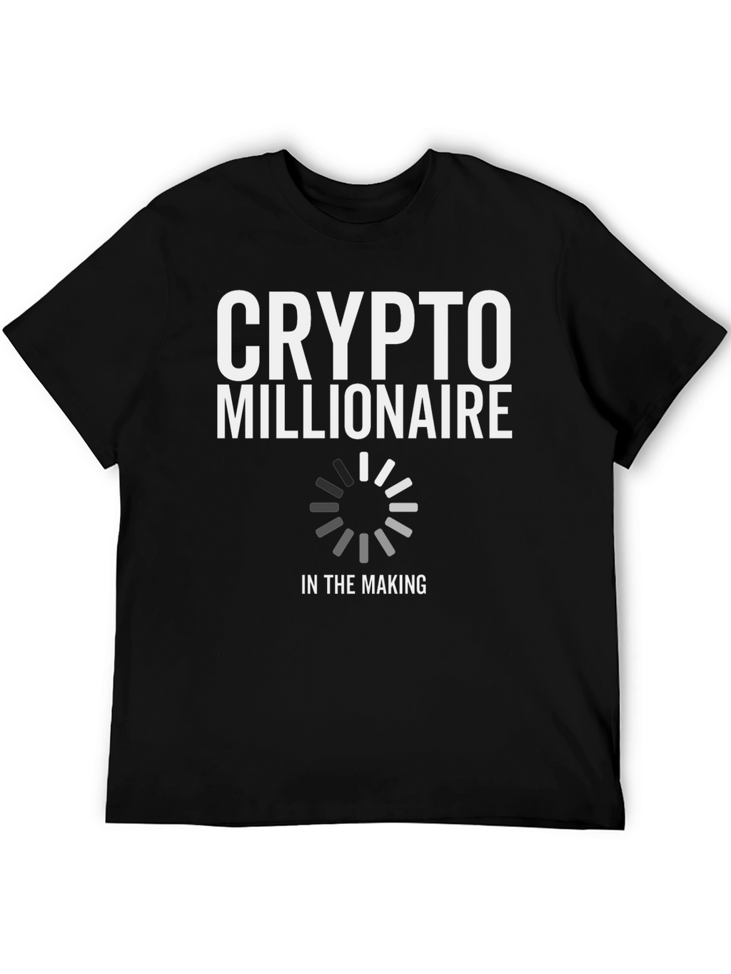 Crypto Millionaire T-Shirt - Black