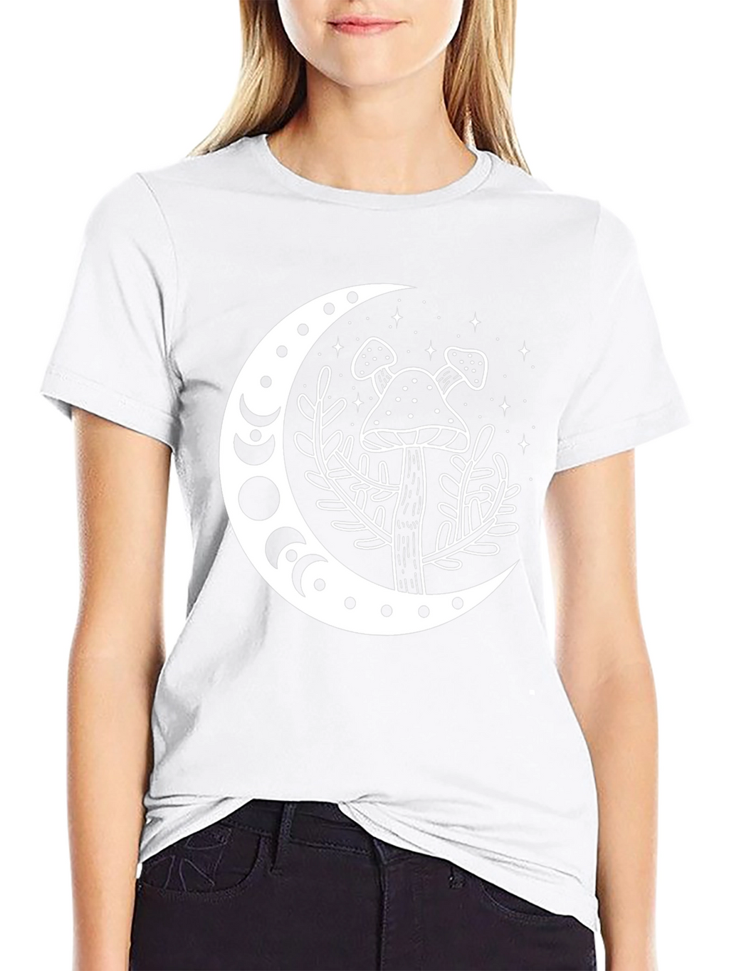 Mushroom Moon T-Shirt - Unisex Graphic Tee