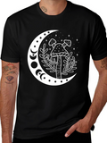 Mushroom Moon T-Shirt - Unisex Graphic Tee