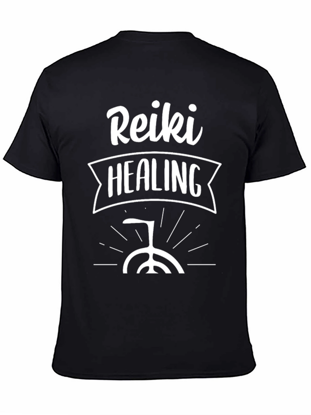 Reiki Healing Graphic T-Shirt - Spiritual Energy Gift