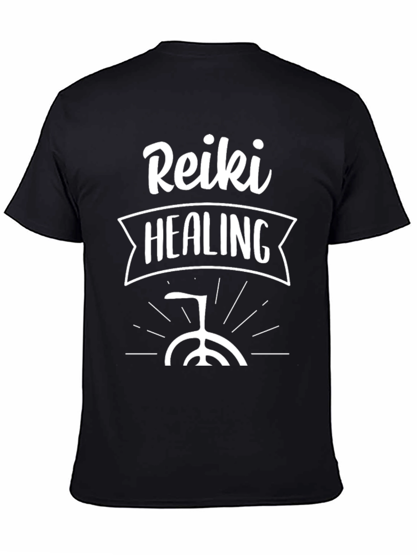 Reiki Healing Graphic T-Shirt - Spiritual Energy Gift