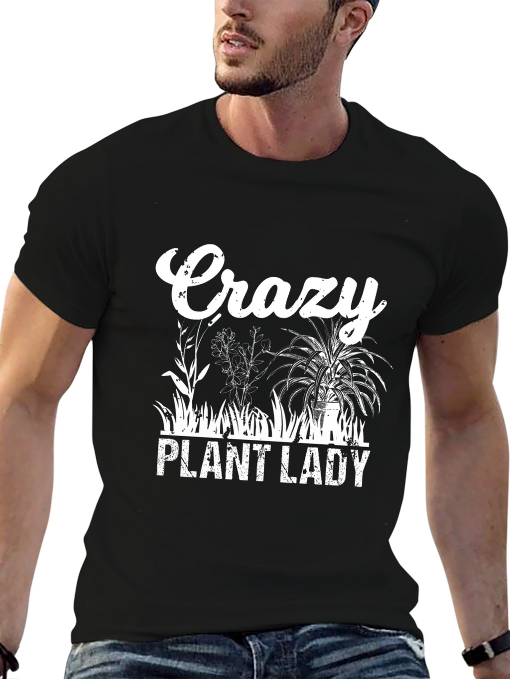 Crazy Plant Lady T-Shirt - Botanical Lover Tee
