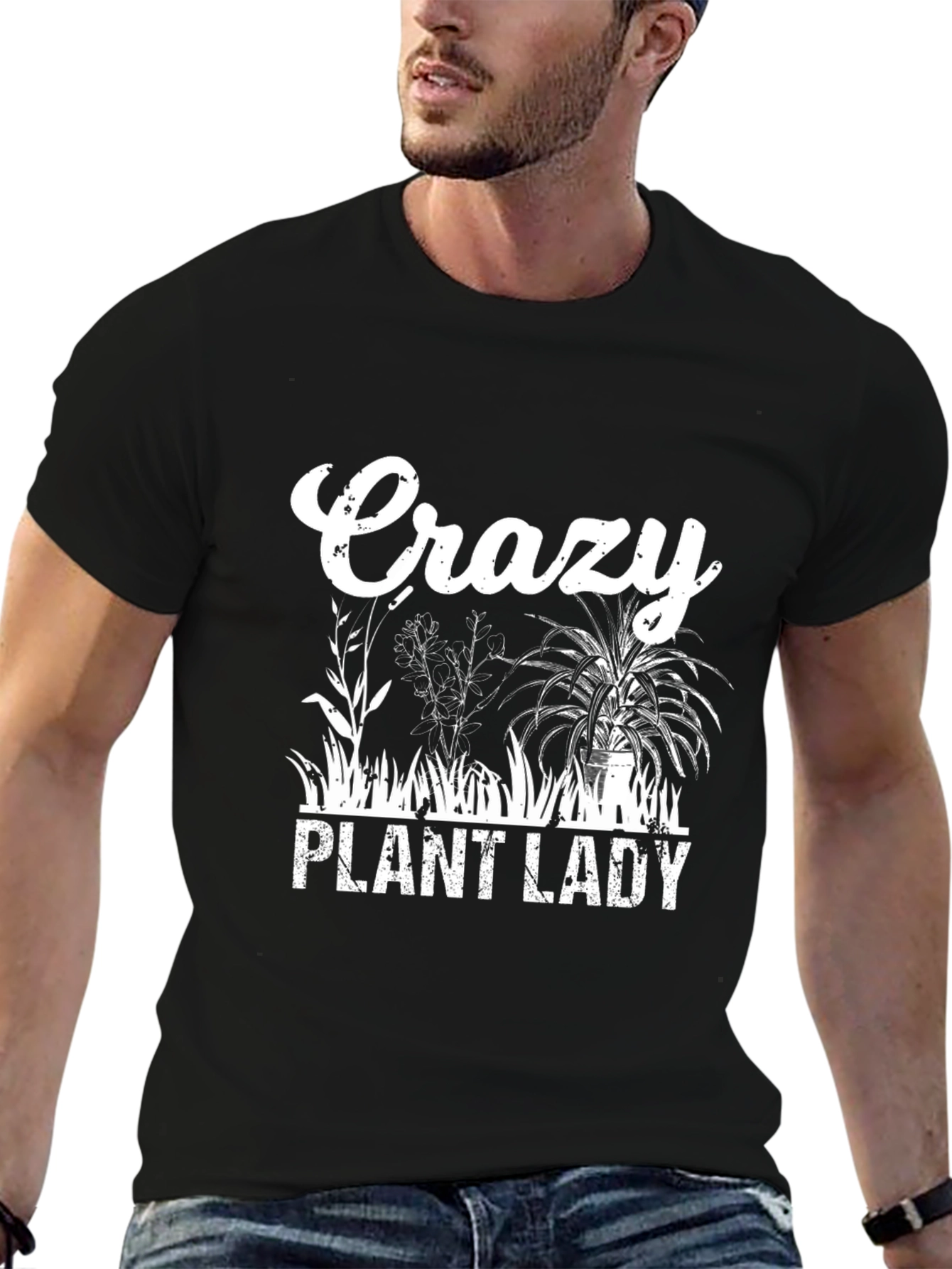 Crazy Plant Lady T-Shirt - Botanical Lover Tee