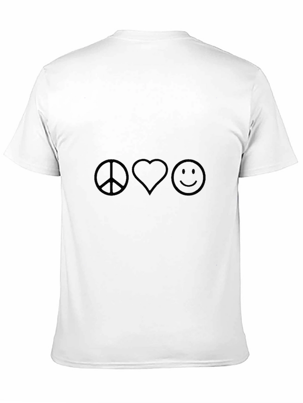 Peace Love Smiley T-Shirt