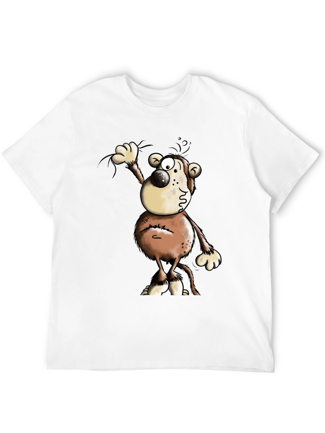 Cartoon Character Graphic Print Tee