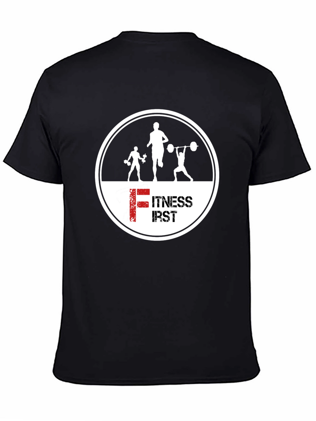 Fitness First Black T-Shirt